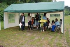 Arond, Marion, Carlo, Marinus, Gerda en nog wat kinderen